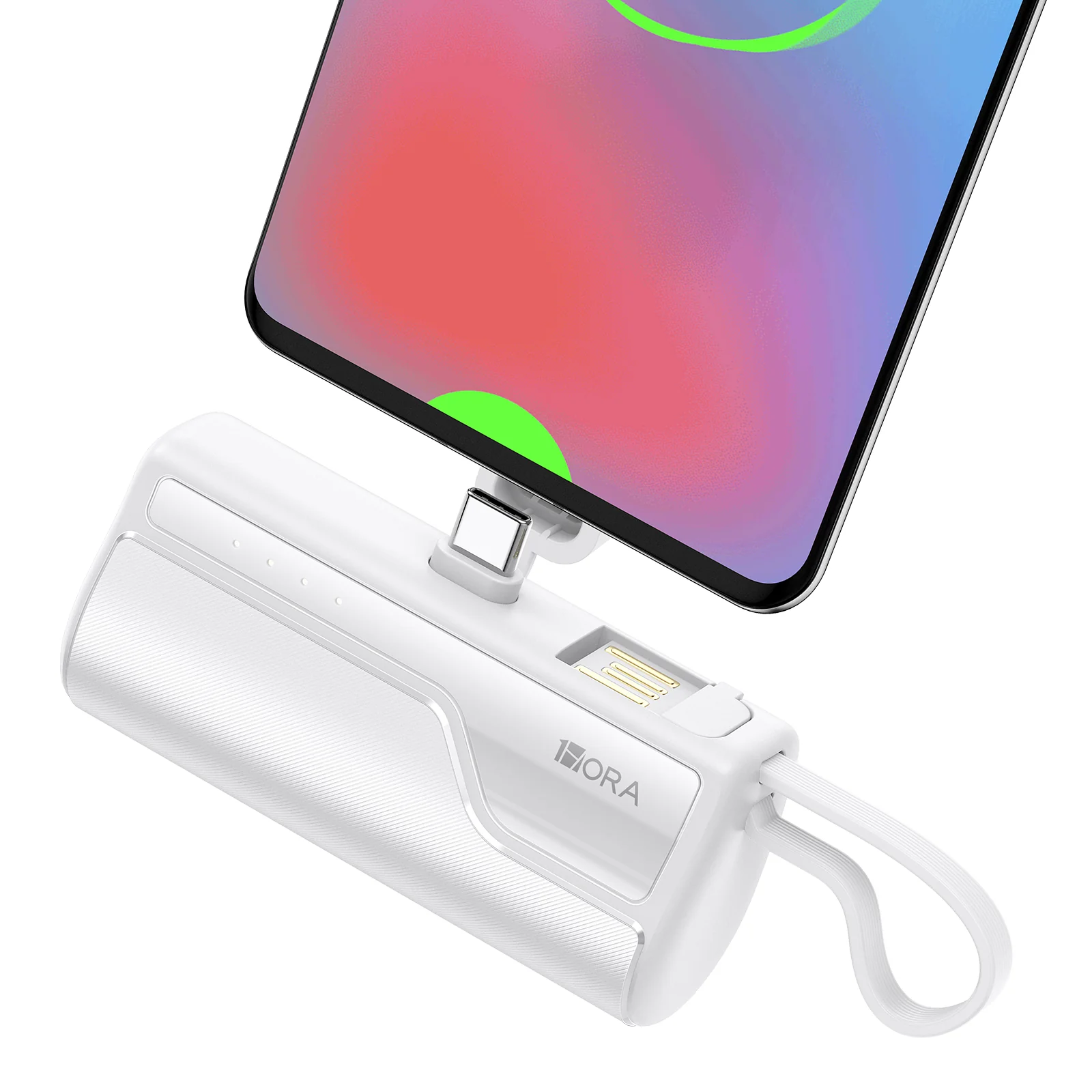 1HORA GAR262 Capsule Power Bank — 4500 mAh USB-C (100 g)