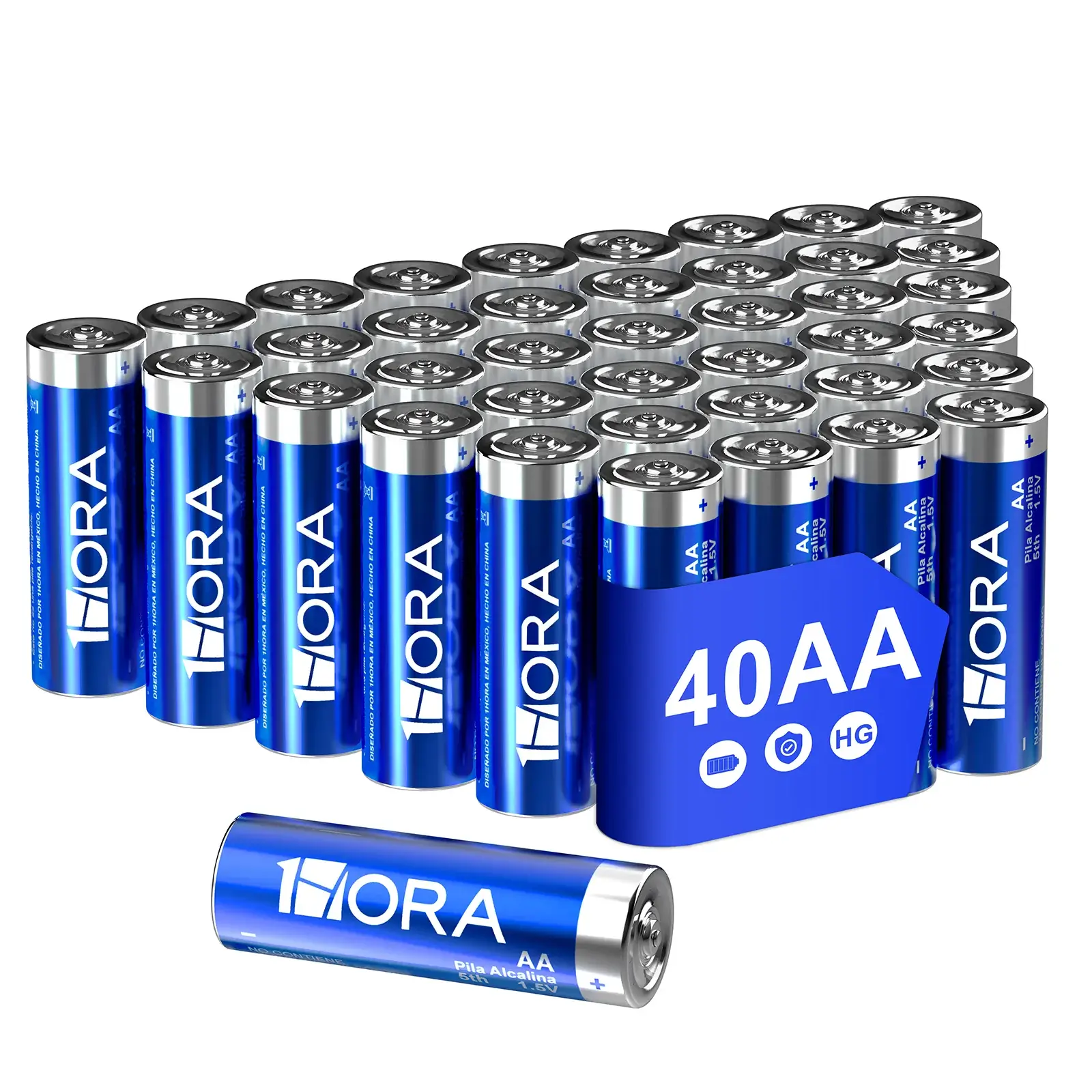 1Hora AA Alkaline Cells — Industrial Grade, Single-Use