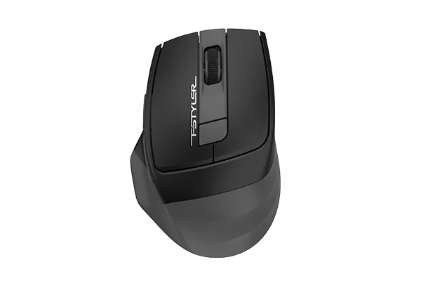A4Tech FG35CS Plus Fstyler – Grey Right-Hand Silent Wireless Mouse