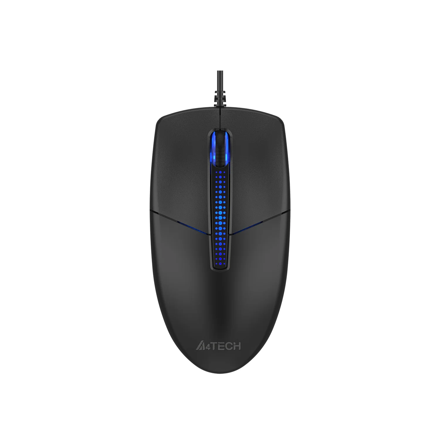 A4Tech N-530S — Illuminated Wired Mouse with Silent Clicks