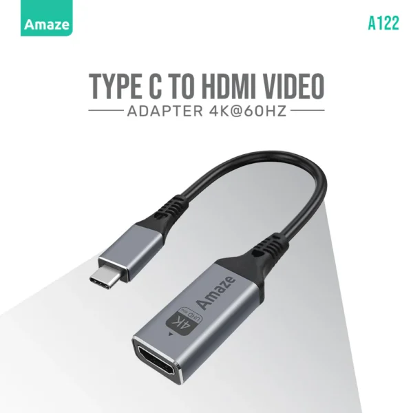 Amaze A125 USB-C to HDMI — 4K Ultra HD at 60 Hz