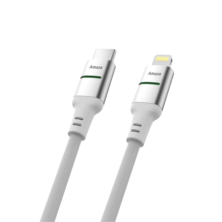 Amaze A47 Ultra Pro Cable — USB-C to Lightning, 20W