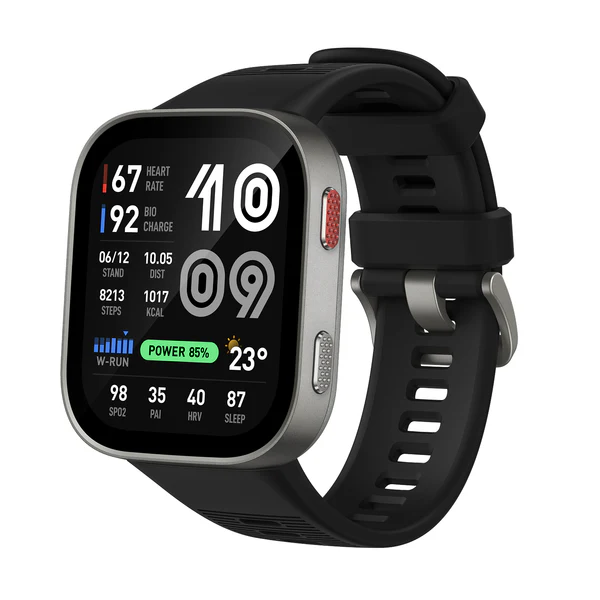 Amazfit Bip Max — 2.07″ AMOLED Wearable with 20-Day Battery & 4GB Storage