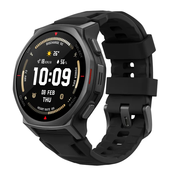 Amazfit T-Rex 3 Pro Outdoor GPS Watch — Sapphire, Titanium, 3000-Nit Display