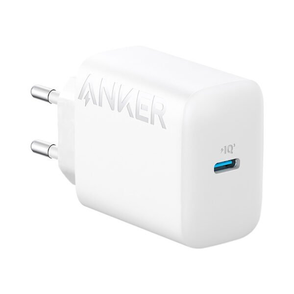 Anker Select A2347 20W 2-Pin White USB-C Charger with 5 ft Cable
