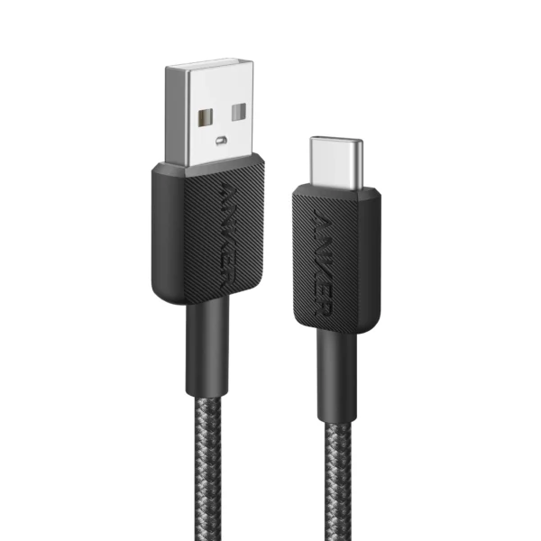 Anker 322 USB-A to USB-C Cable (1 m) — 15W Charge, USB-IF