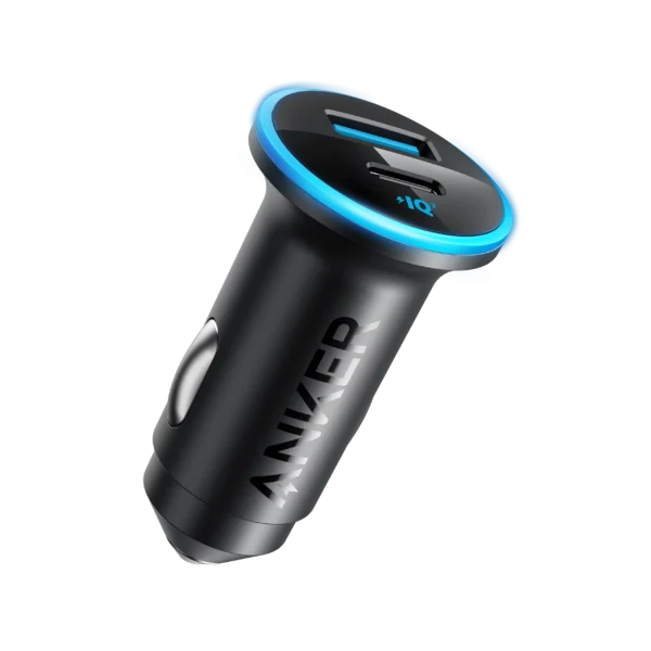 Anker A2735 323 Car Charger — 52.5W USB-C and USB-A Dual Port
