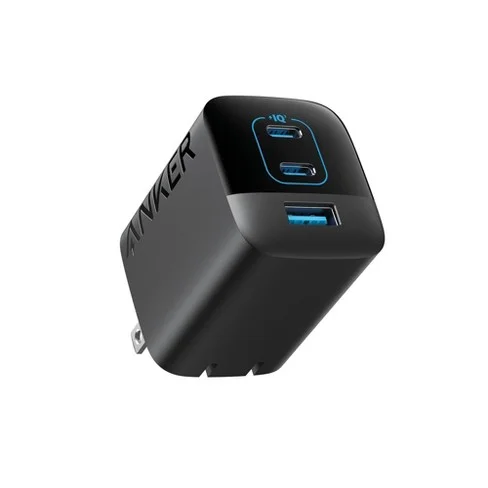 Anker 336 (67W) Compact Charger A2673 — Three Ports, Foldable Plug