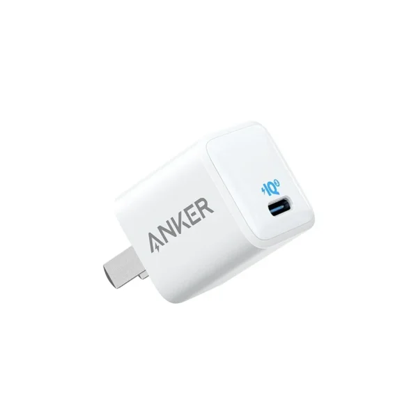 Anker A2633 511 Nano 20W USB-C Wall Adapter — Pocket-Sized Fast Charge