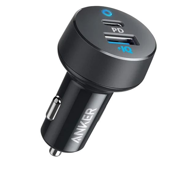 Anker 521 35W Dual-Port Car Charger (A2732) — USB-C & USB-A