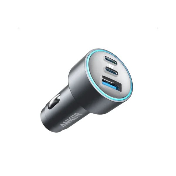 Anker 535 67W Car Charger — PowerIQ 3.0, ActiveShield 2.0, Triple Port