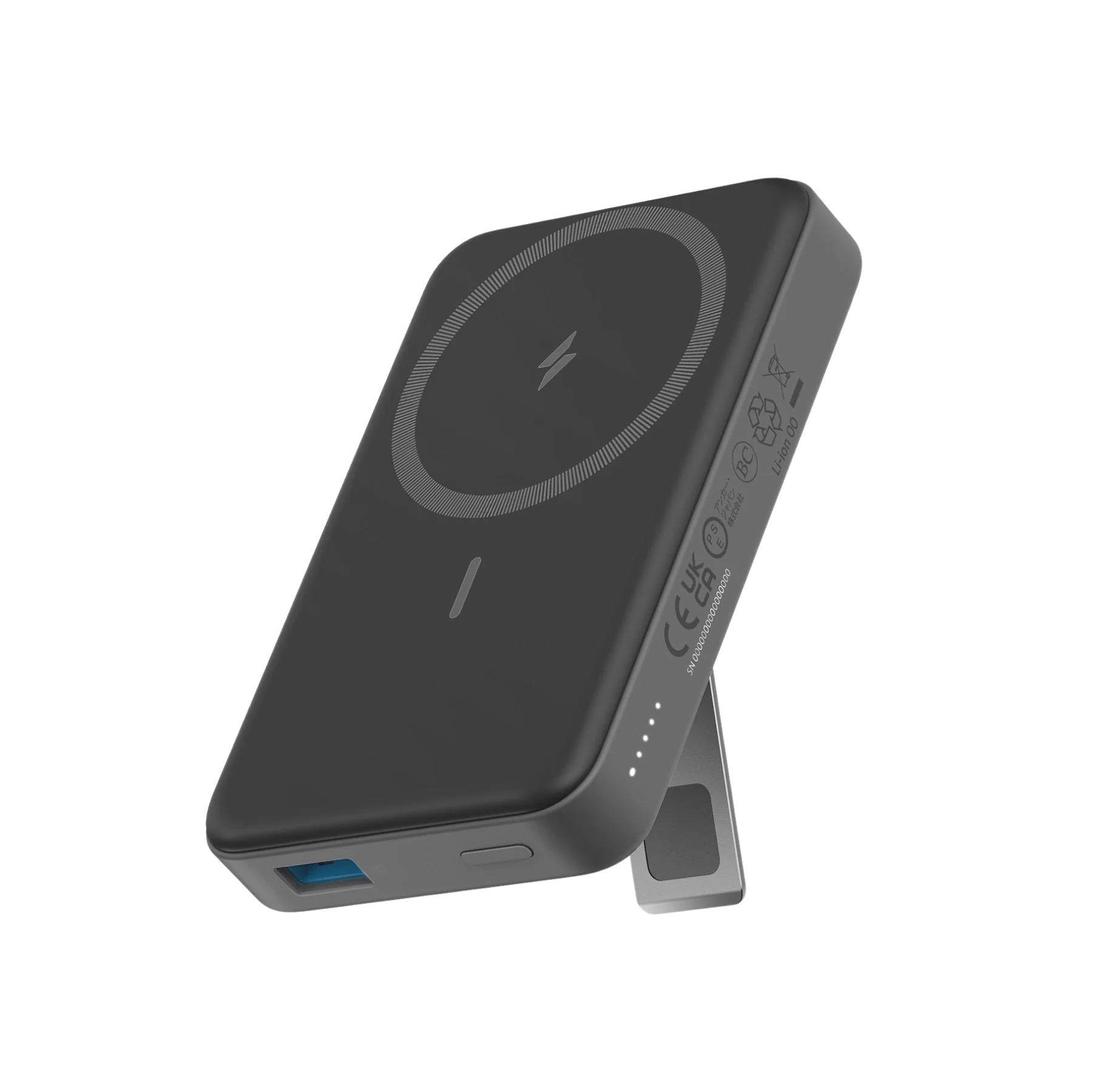 Anker 633 MagGo A1652 – 10,000mAh Magnetic Bank with Stand & 7.5W Qi