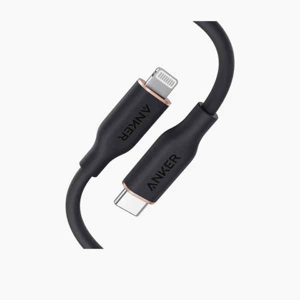 Anker 641 Flow PowerLine III — USB-C to Lightning (3 ft / 6 ft, A8662 & A8663)