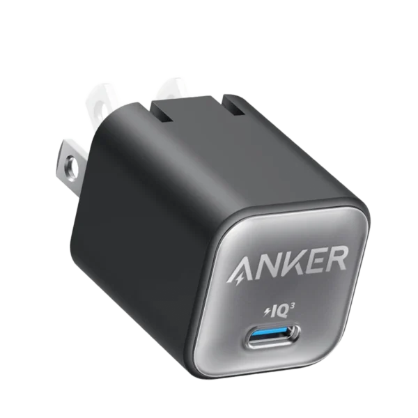 Anker Nano 3 (A2147 511) — 30W GaN USB-C Brick for Phones and Tablets