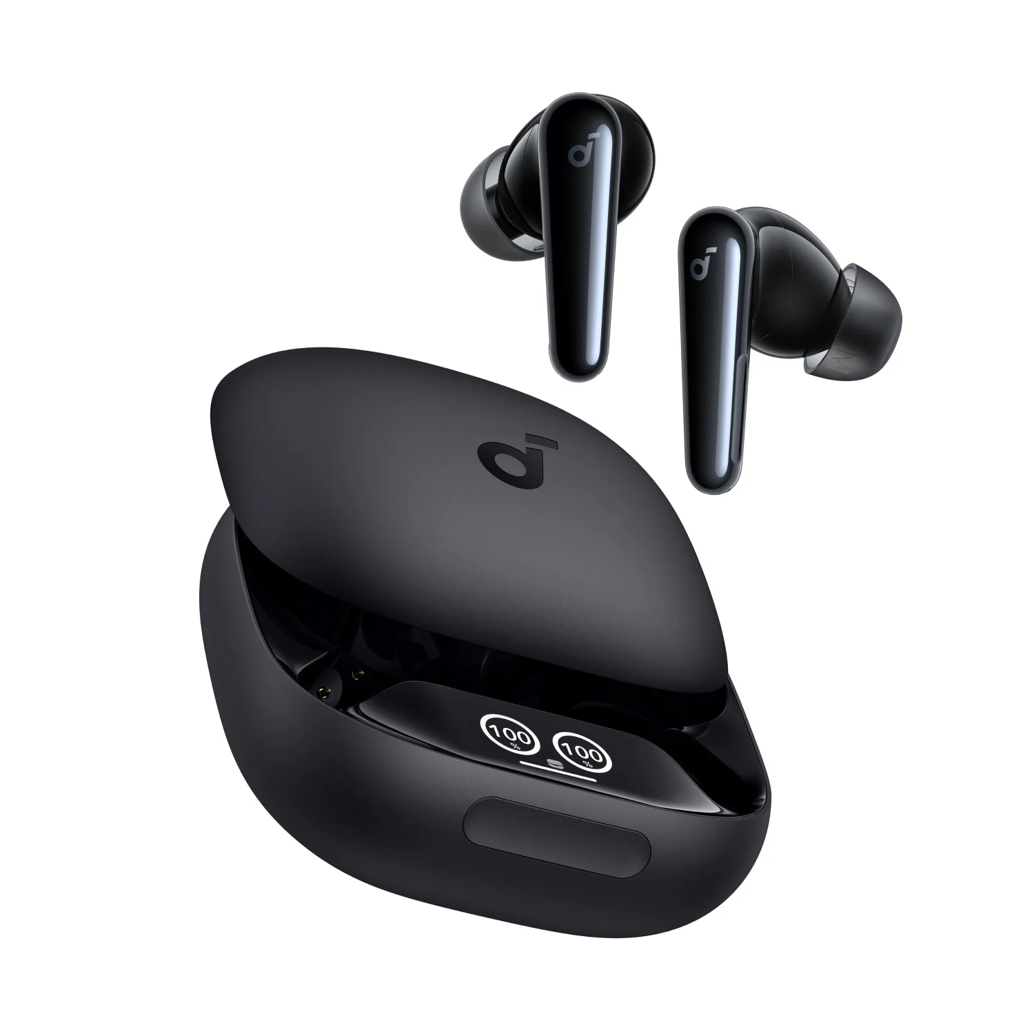 Anker Liberty 4 Pro True Wireless Earbuds — 7-Sensor ANC & Case Display Controls