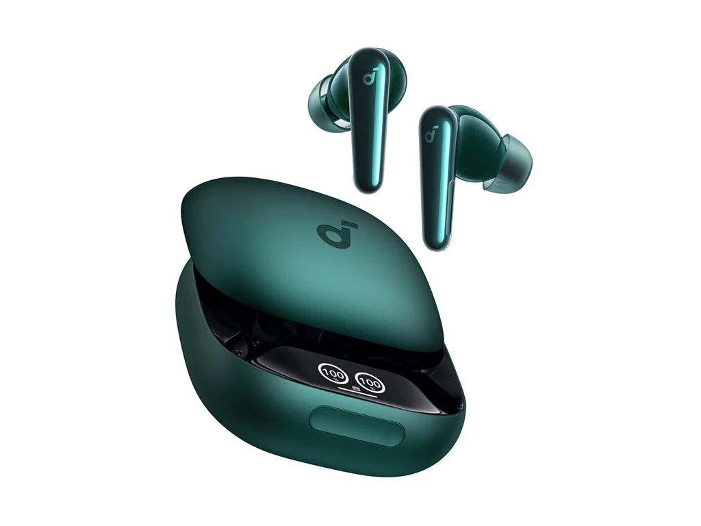 Anker Liberty 4 Pro True Wireless Earbuds — 7-Sensor ANC & Case Display Controls
