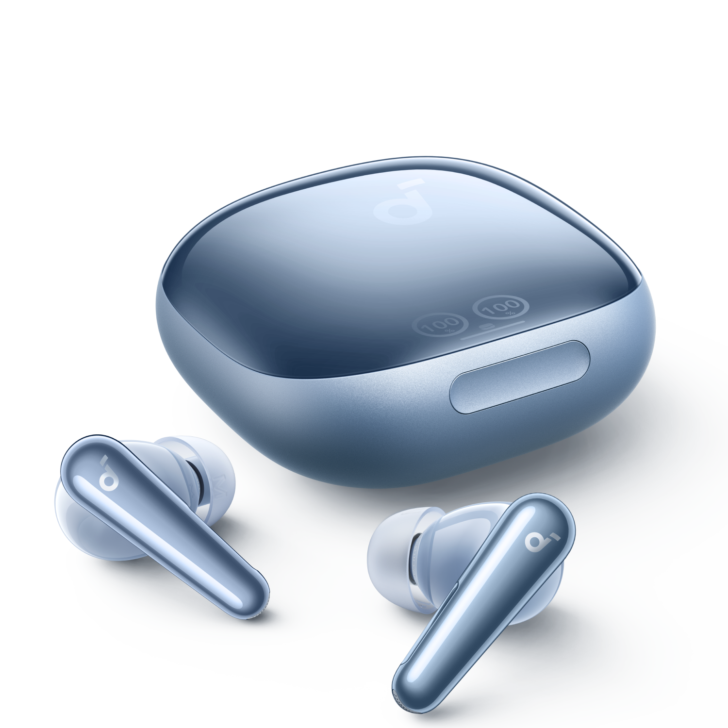 Anker Liberty 4 Pro True Wireless Earbuds — 7-Sensor ANC & Case Display Controls