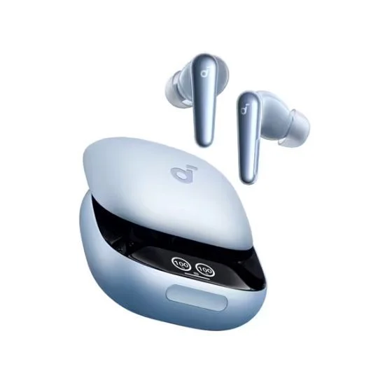 Anker Liberty 4 Pro True Wireless Earbuds — 7-Sensor ANC & Case Display Controls