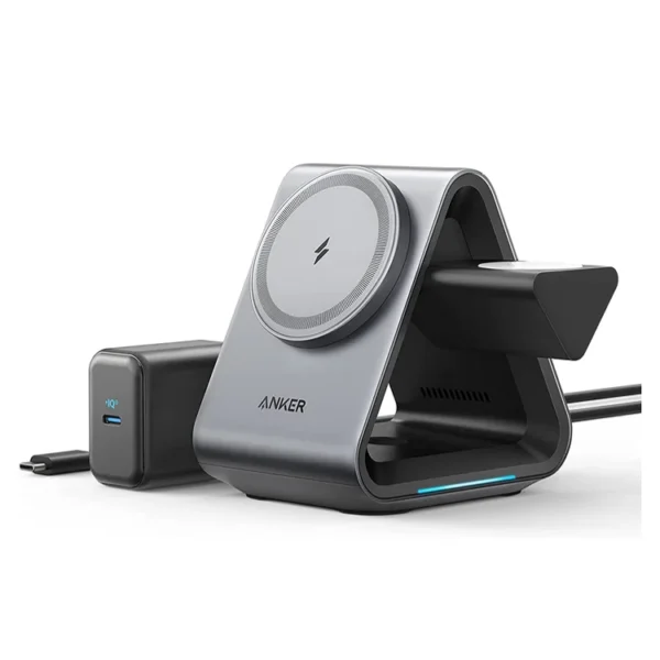 Anker A2599 MagGo 737 — Foldable MagSafe 3-in-1 Charger