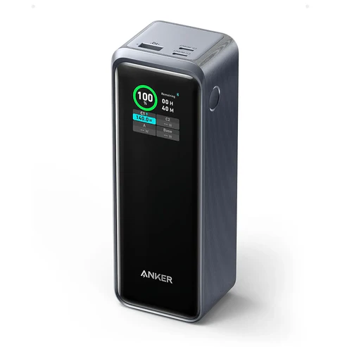 Anker Prime A1340 — 27,650mAh Portable Charger, 250W Three-Port Output