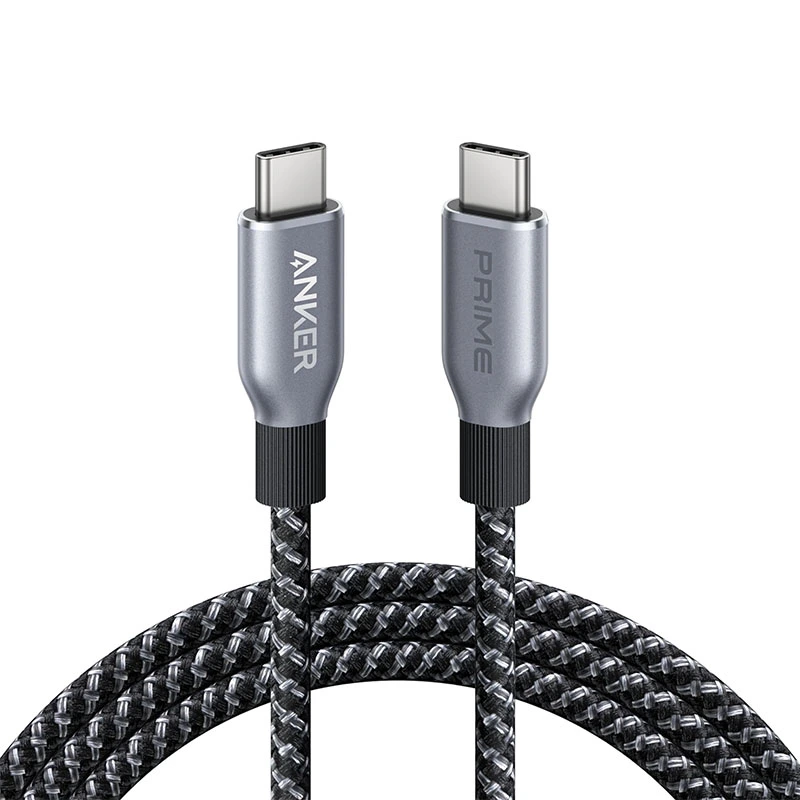 Anker Prime A88E26 — 240W USB-C to USB-C Cable with Upcycled Sheath