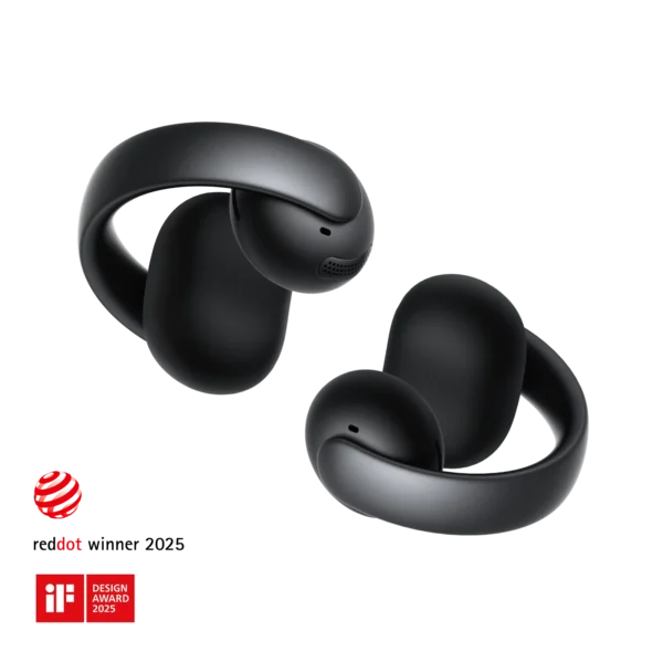 Anker Soundcore AeroClip Open-Ear Earbuds – Midnight Clip-On Fit