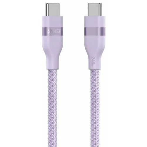 Anker A82E2 USB-C to USB-C Cable — 240W Upcycled Braided Charge