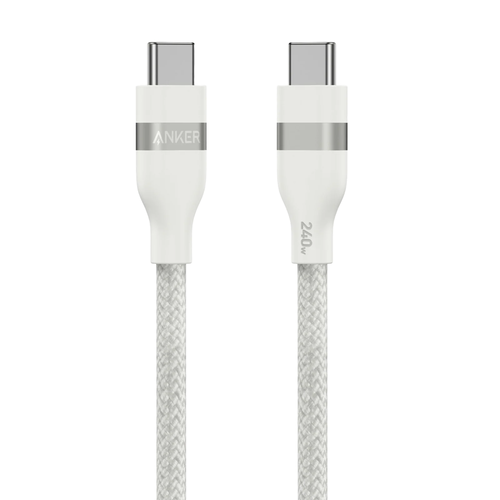 Anker A82E2 USB-C to USB-C Cable — 240W Upcycled Braided Charge