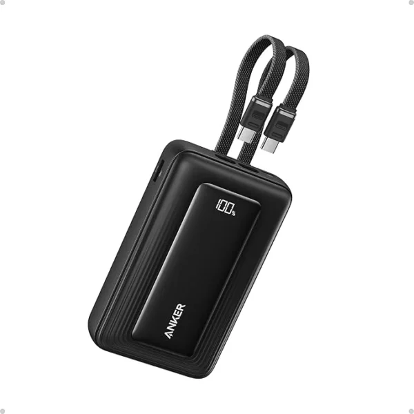 Anker A110M Zolo 45W 20,000mAh Bank — Twin Integrated USB-C Leads