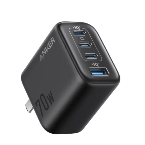 Anker A121C Zolo 70W GaN 4-Port USB-C Wall Charger