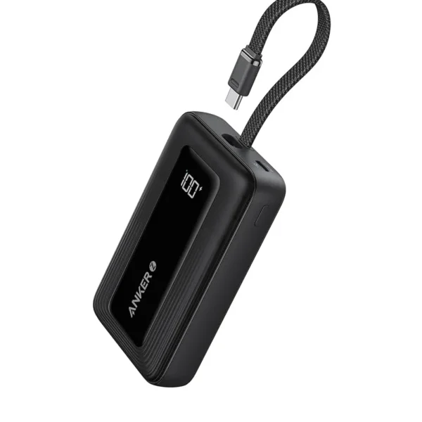 Anker Zolo 20,000mAh Portable Charger — Integrated 30W Cables