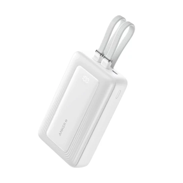 Anker Zolo 20,000mAh Portable Charger — Integrated 30W Cables