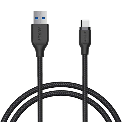 Aukey CB-AC1 — 1.2 m Braided USB 3.0 A-to-C Cable