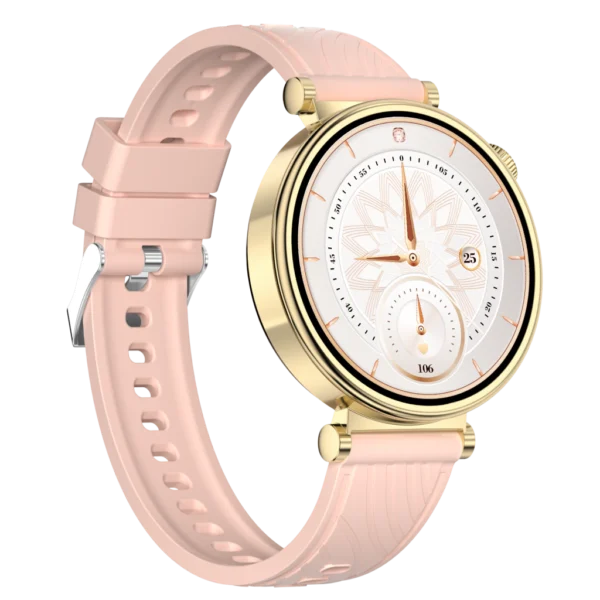 AuraFit ELLA 2 AM23 Women's Smartwatch — 1.32″ AMOLED & Two Straps