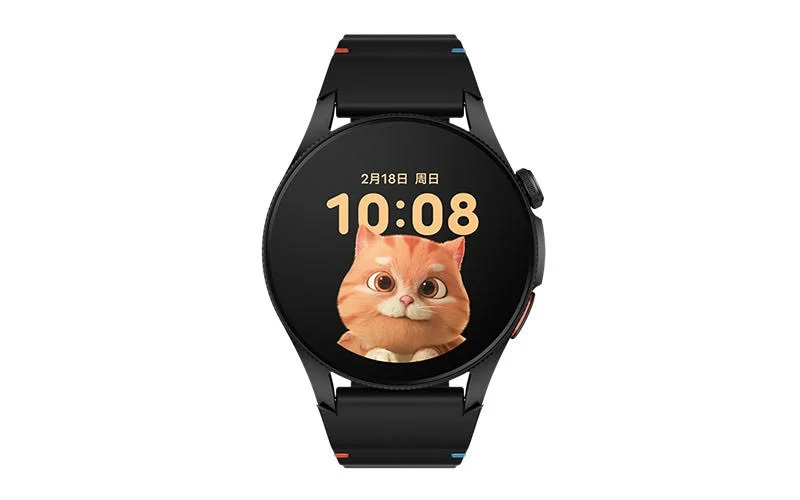 AuraFit Trek 2 G12 — Multi-GNSS AMOLED Watch with Dual Straps