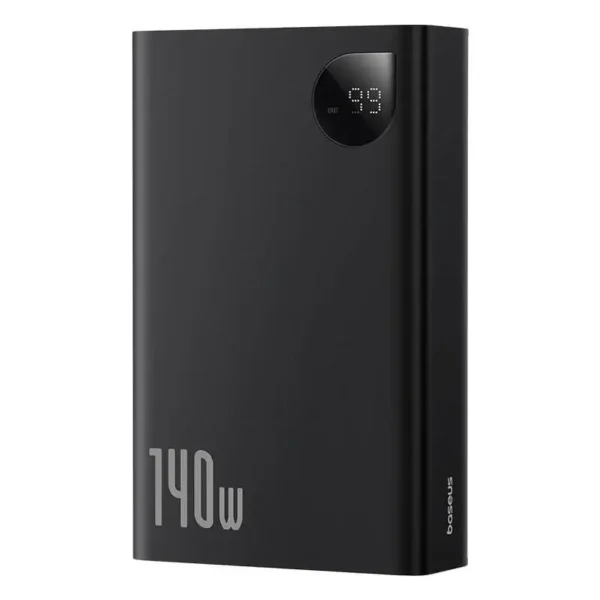 Baseus Adaman 24000mAh — 140W PD 3.1 Laptop Power Bank with Smart Display