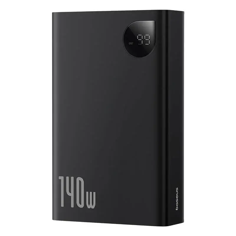 Baseus Adaman 24000mAh — 140W PD 3.1 Laptop Power Bank with Smart Display