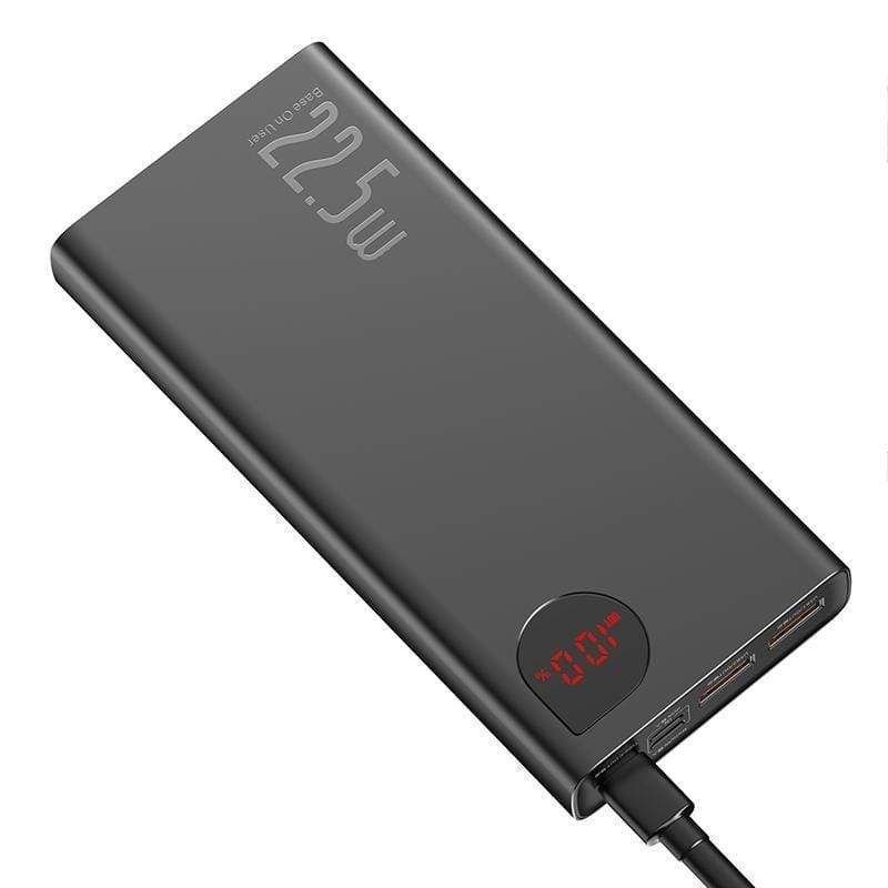 Baseus Adaman 22.5W 20000mAh Metal Power Bank with Digital Display — Black