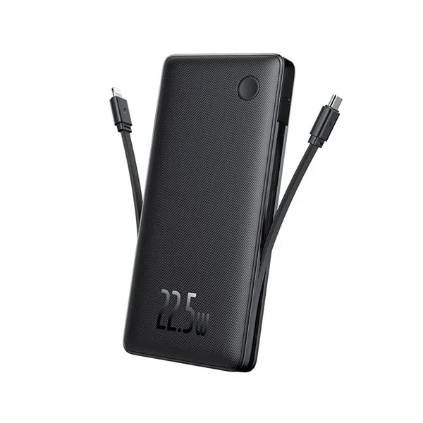 Baseus Airpow Lite 10000mAh 22.5W — Slim Dual-Cable Power Bank