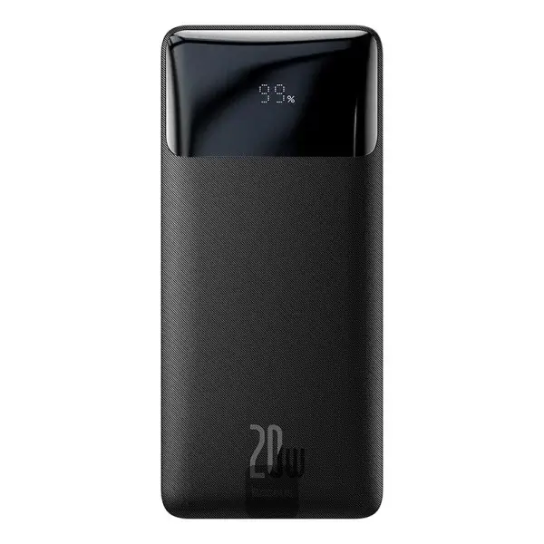 Baseus Bipow 20W Power Bank 20000mAh — LED Fuel Gauge & Multi-Protocol Fast Charge