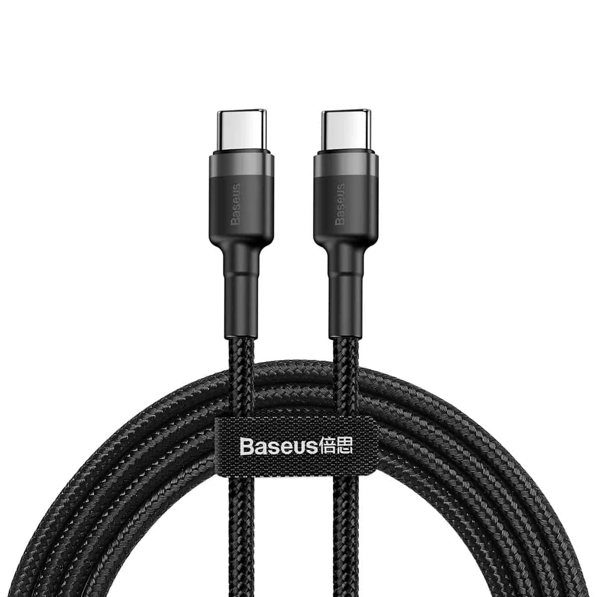 Baseus Cafule 60W USB Type-C PD 2.0 Cable — Braided, 1 m or 2 m
