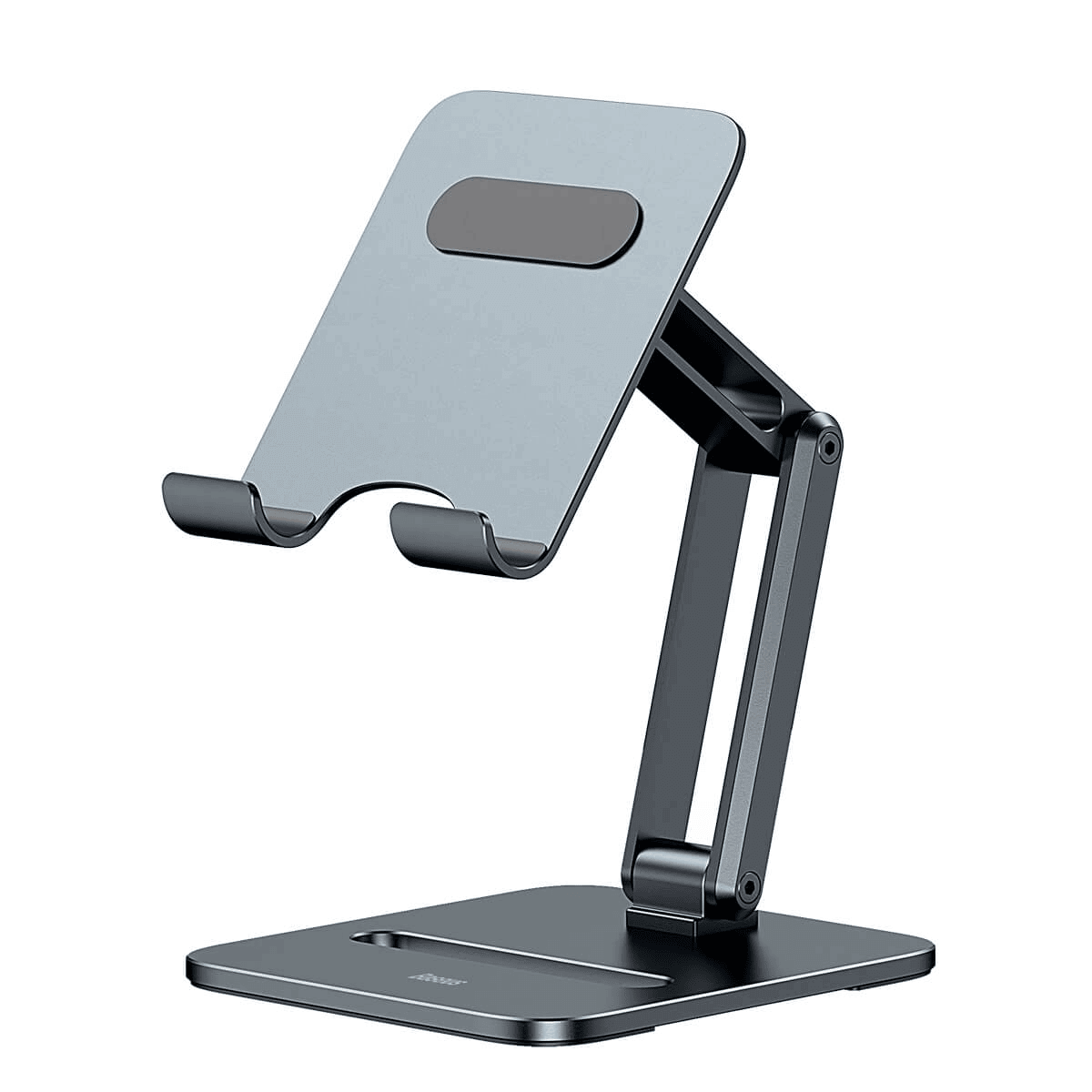 Baseus Grey Biaxial Foldable Metal Desktop Stand for Phones and Tablets