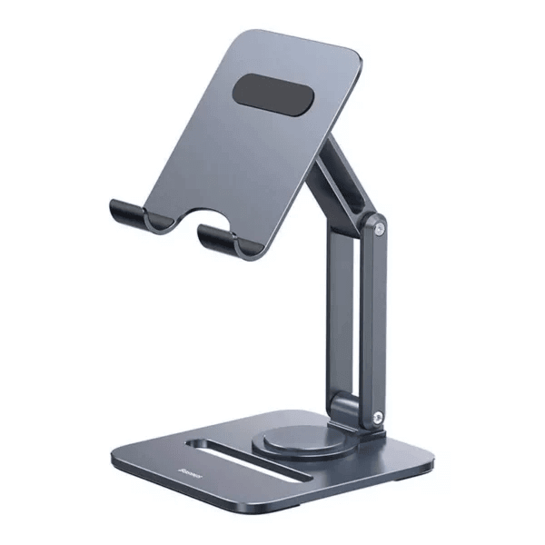 Baseus Metal Foldable Desk Stand — Dual-Axis Tablet Holder