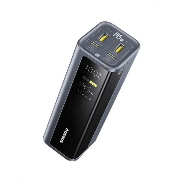 Baseus EnerGeek GP12 20800mAh Battery Pack – 145W Dual-Port, LCD, Space Grey