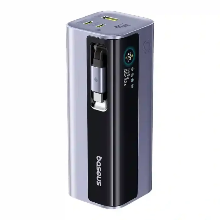Baseus EnerGeek GR11 20,000mAh 145W — Retractable 100W Cable