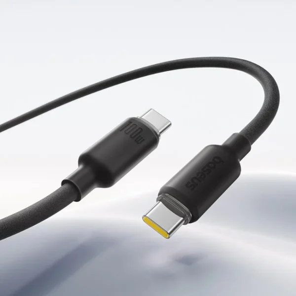 Baseus Foamed Silicone 100W USB-C to USB-C Data & Charge Cable
