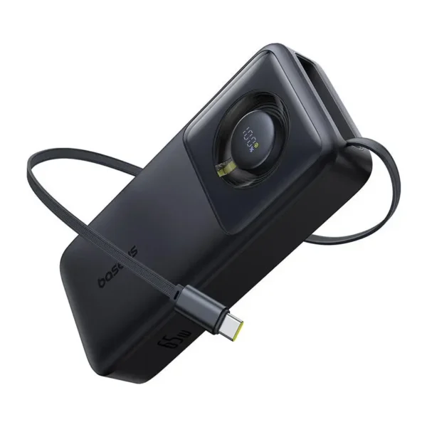 Baseus Free2Pull 20,000mAh — 65W PD & Retractable USB-C Cord