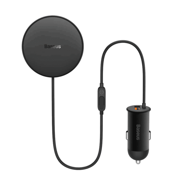 Baseus CW01 40W Car Vent Mount — 15W Magnetic Wireless & 25W USB-A/Type-C
