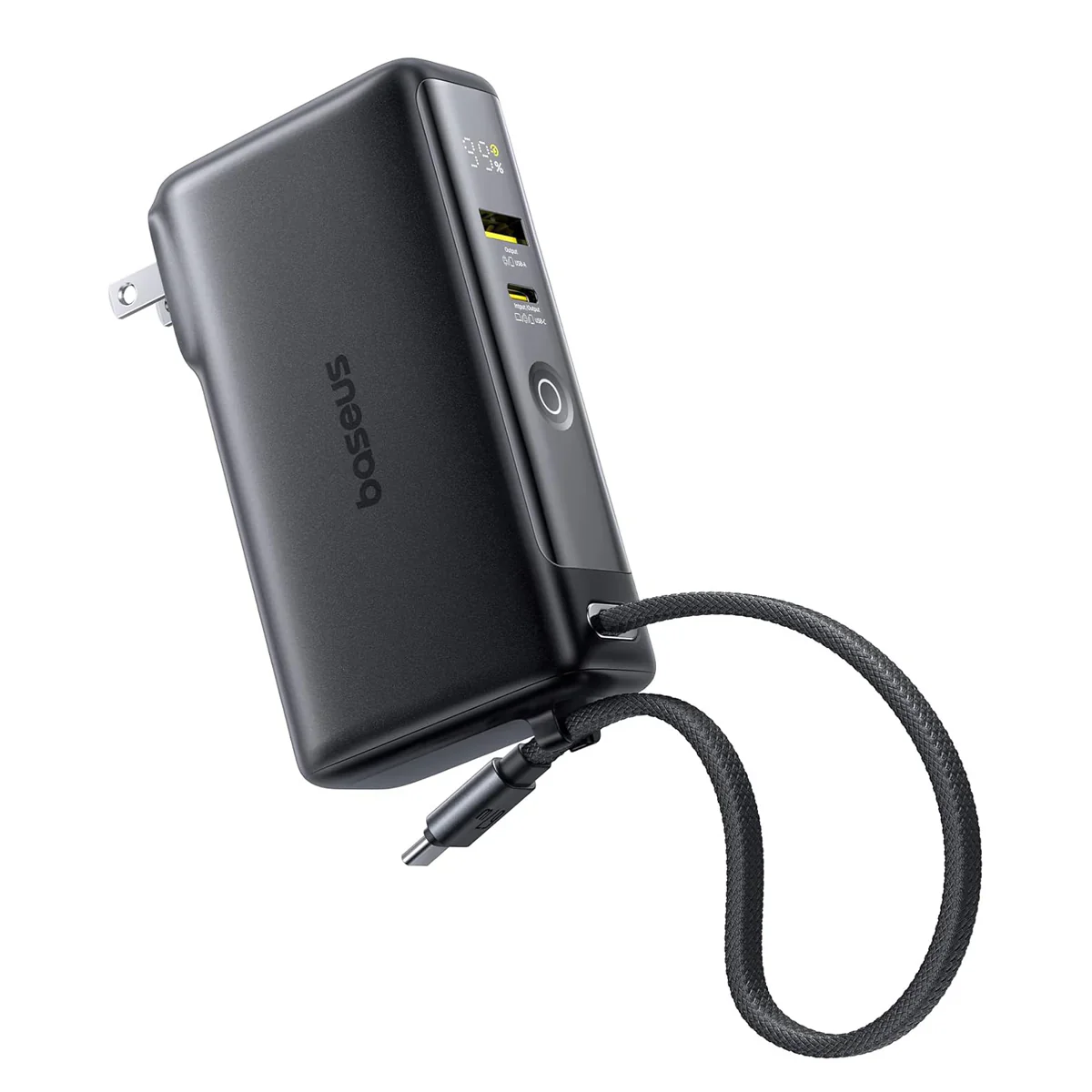 Baseus Nomos NT11 — 10,000mAh Omni Charge Bank with 67W Display
