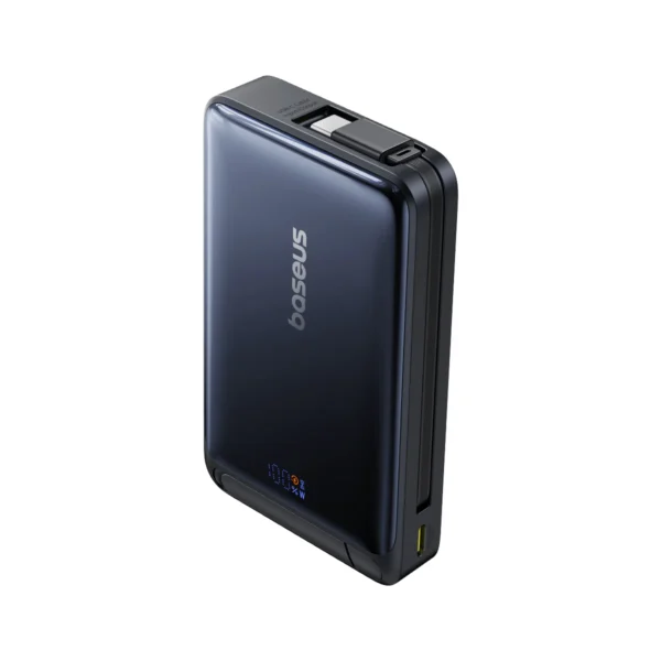 Baseus Nomos 10000mAh Magnetic Bank — Qi2 45W 3-in-1 with Integrated USB-C